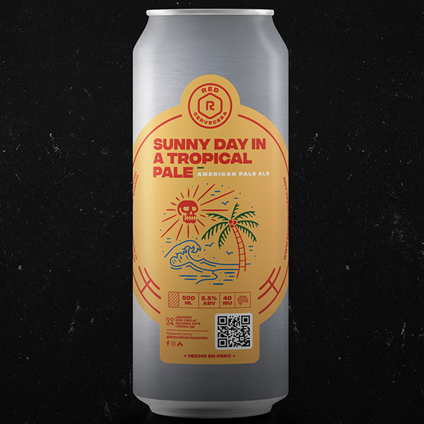 Sunny Day in a Tropical Pale