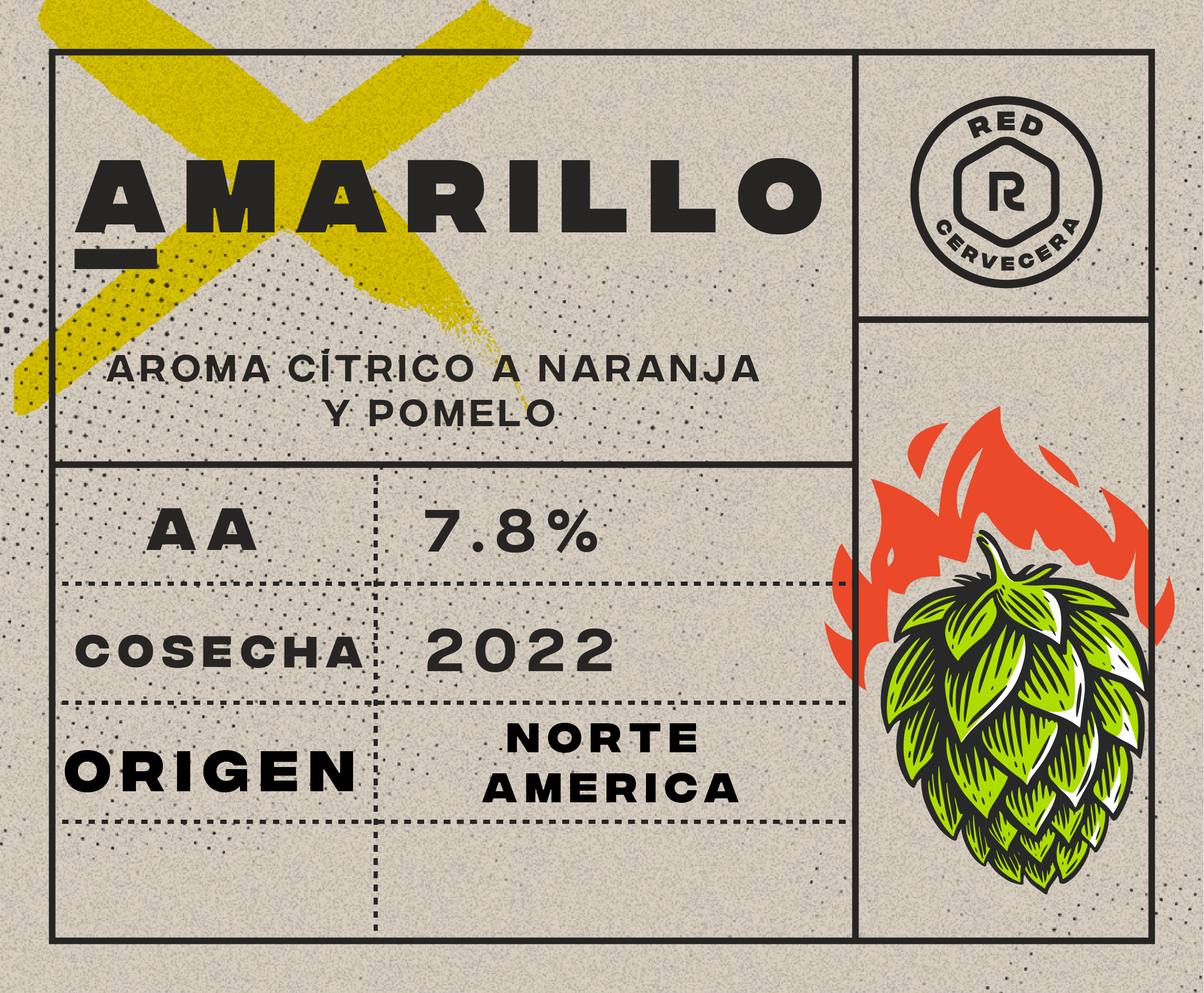 Amarillo 7.8% A.A (1g.)