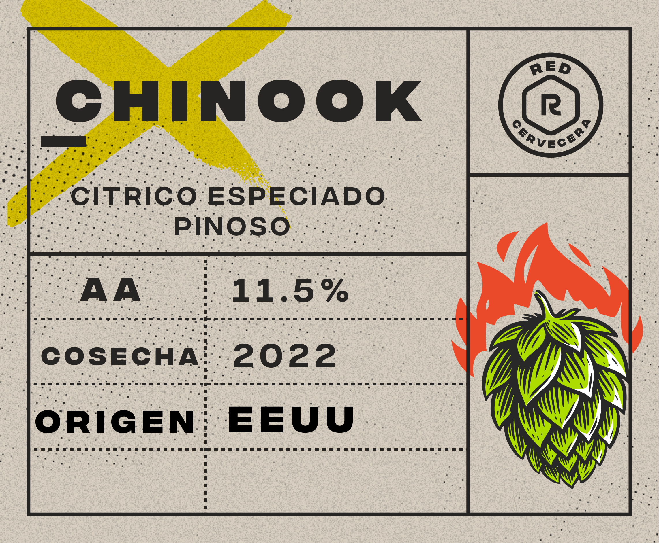 Chinook 11.5% A.A(1g.)