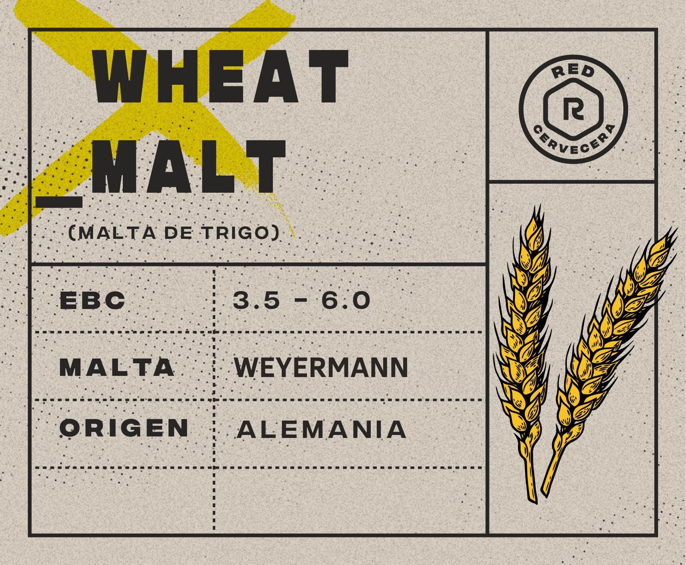 09-Wheat Malt (EBC 3.5-6.0) (1 Kg.)